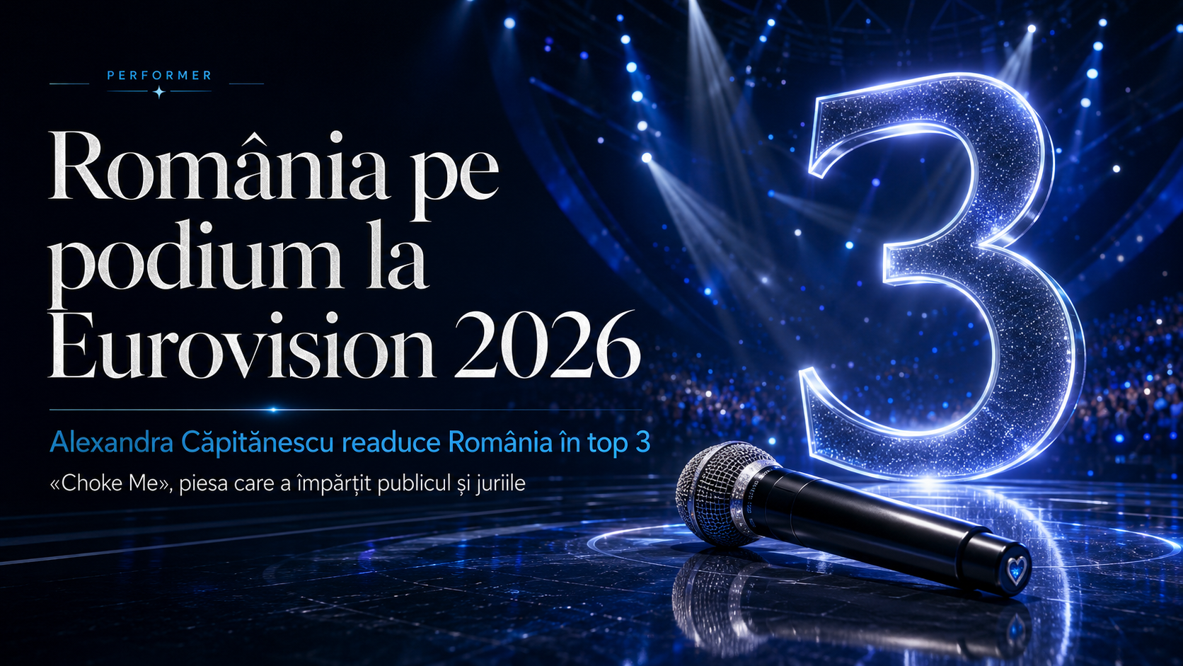 Alexandra Căpitănescu, locul 3 la Eurovision 2026