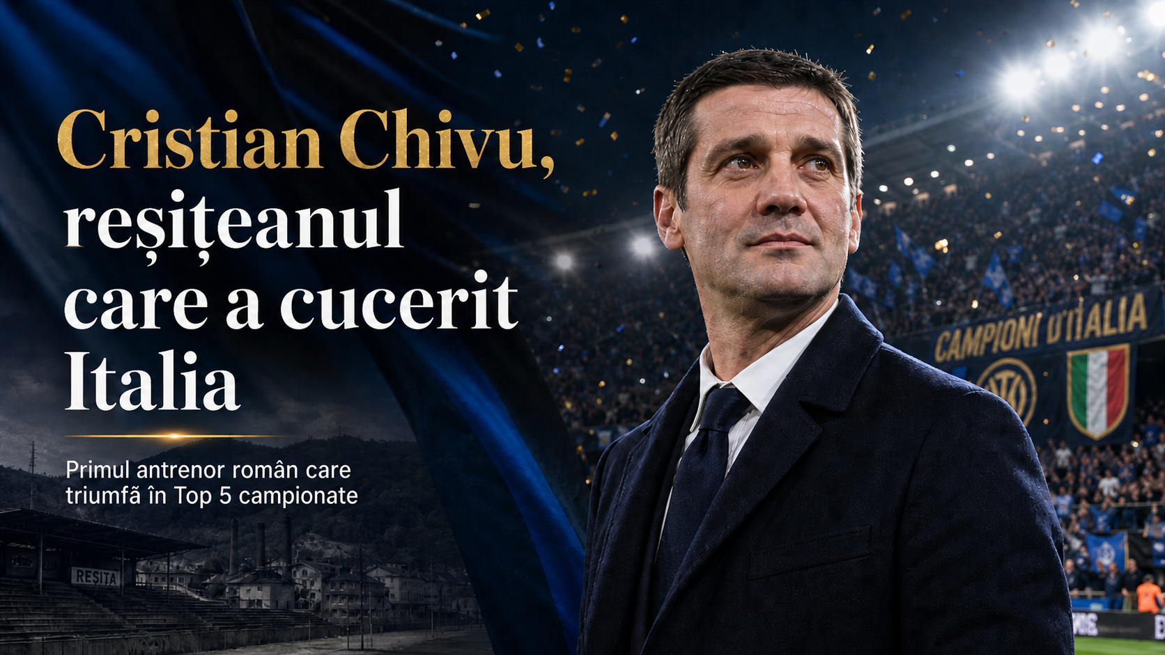 Cristian Chivu, reșițeanul care a cucerit Italia