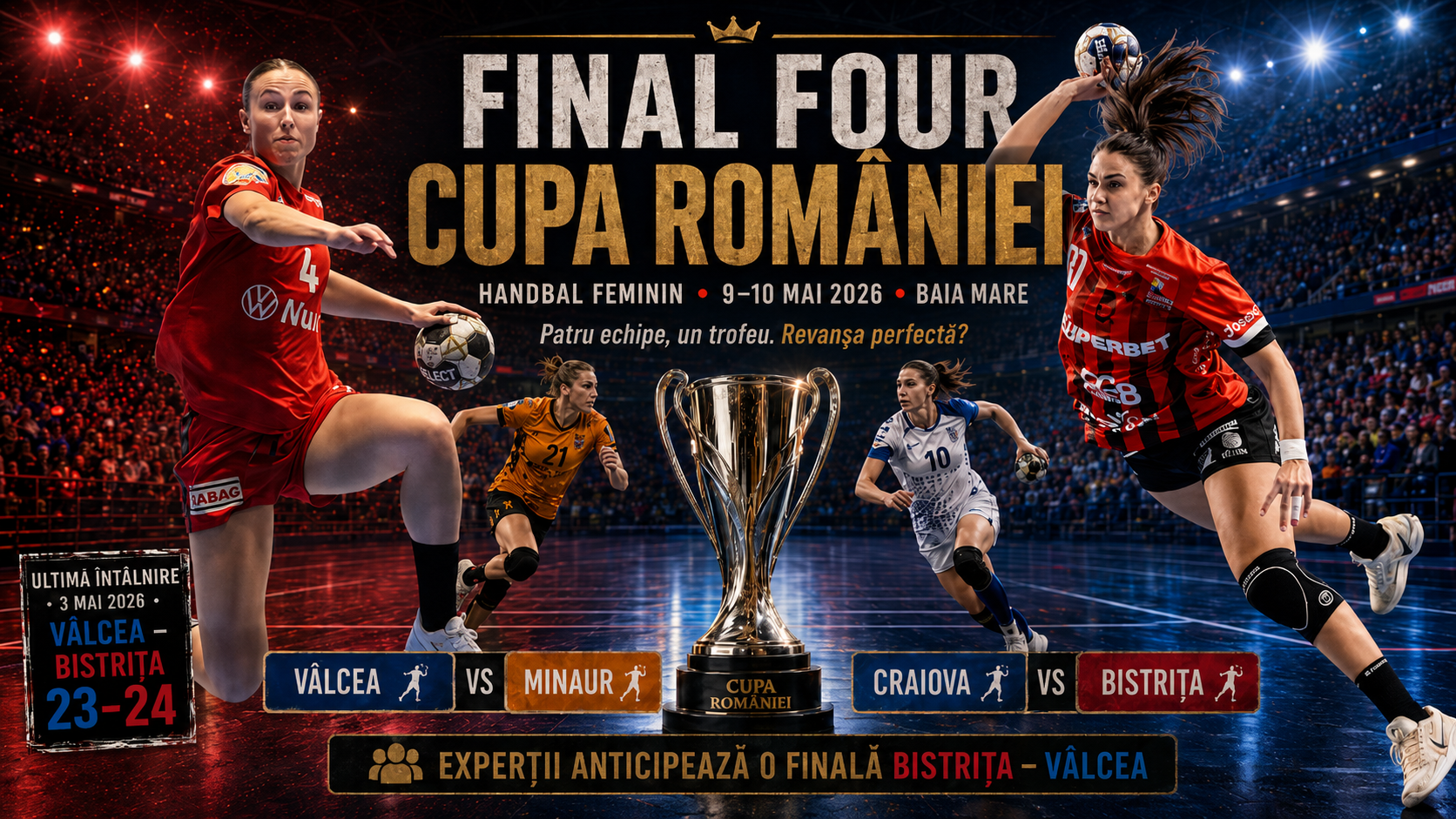 Final Four-ul Cupei României la handbal feminin